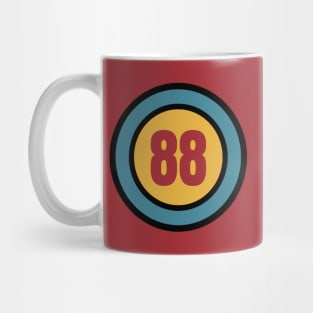 The Number 88 - eighty eight - eighty eighth - 88th Mug